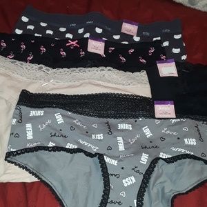 5 FOR $20 XXL HIPSTER PANTIES